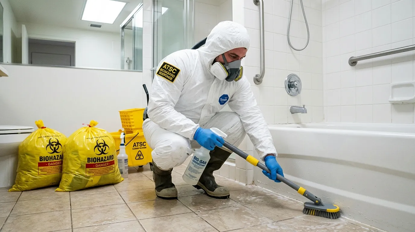 Decontamination equipment deployed for Blood Cleanup in Wickenburg